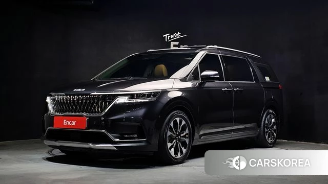 Kia Carnival 4th generation 2022 Серый из Кореи