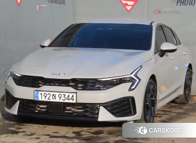 Kia The New K5 3rd generation 2023 Серый из Кореи