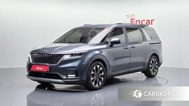 Kia Carnival 4th generation 2020 Синий из Кореи