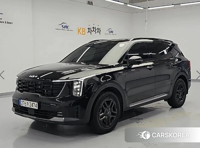 Kia The New Sorento 4th Generation 2024 Черный из Кореи