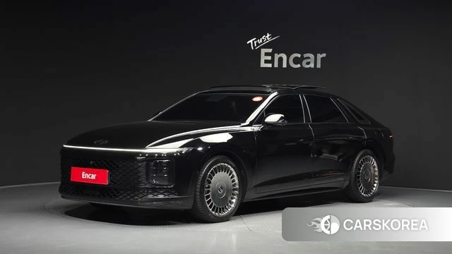 Hyundai Grandeur (GN7) 2023 Черный из Кореи