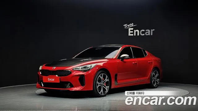 Kia Stinger 2020 Красный из Кореи