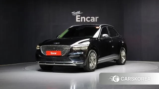 Genesis GV70 2021 Черный из Кореи