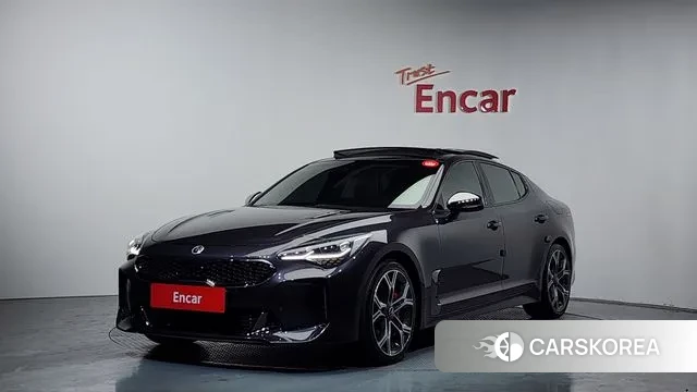 Kia Stinger 2018 Серый из Кореи