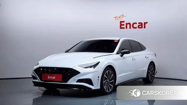 Hyundai Sonata (DN8) 2020 Белый из Кореи
