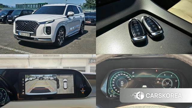 Hyundai Palisade 2021 Белый из Кореи