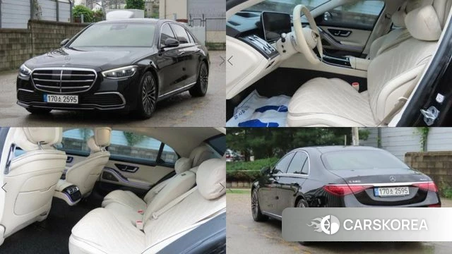 Mercedes-Benz S-Class W223 2022 Черный из Кореи