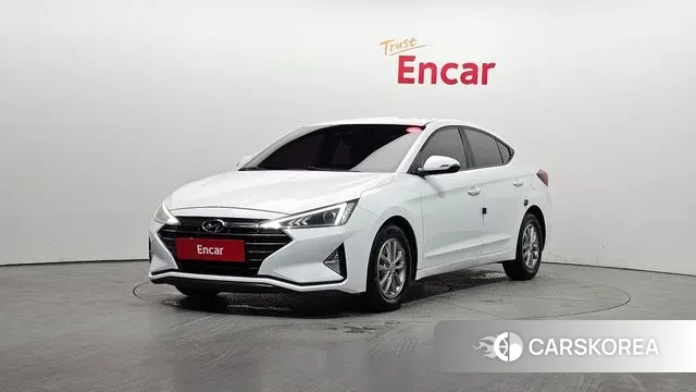 Hyundai The New Avante AD 2019 Белый из Кореи
