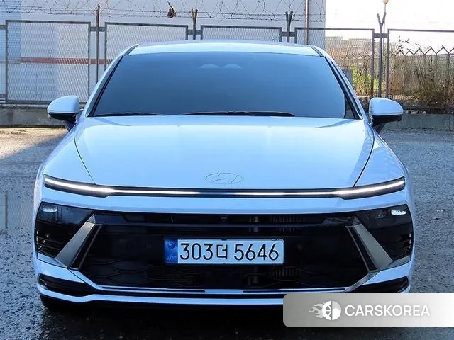 Hyundai Sonata D Edge (DN8) 2024 Белый из Кореи