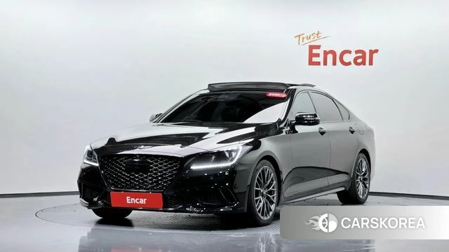 Genesis G80 2019 Черный из Кореи