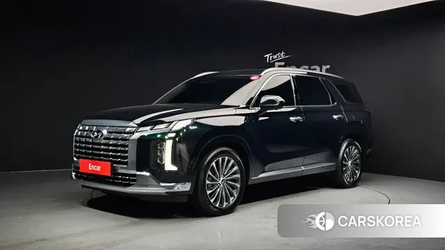 Hyundai The New Palisade 2023 Темно-зеленый из Кореи