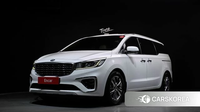 Kia The New Carnival 2018 Белый из Кореи