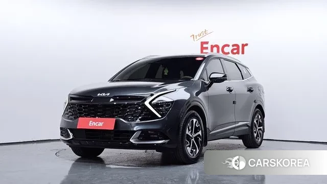 Kia Sportage 5th Generation Hybrid 2024 Серый из Кореи