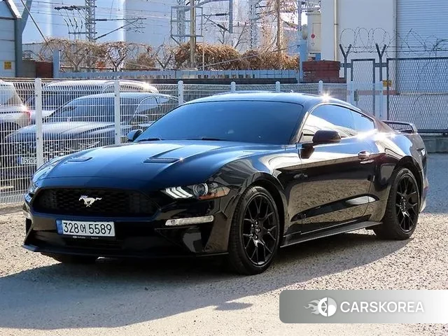Ford Mustang 2020 Черный из Кореи