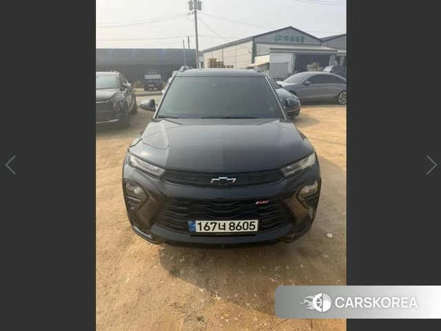 Chevrolet (GM Daewoo) Trailblazer 2022 Черный из Кореи