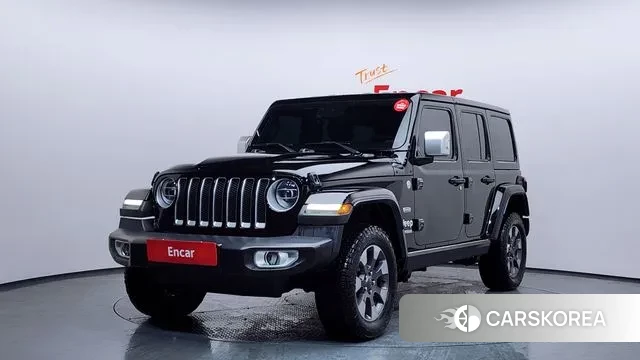 Jeep Wrangler (JL) 2019 Черный из Кореи
