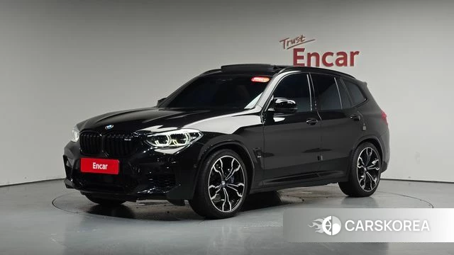 BMW X3M (G01) 2021 Черный из Кореи
