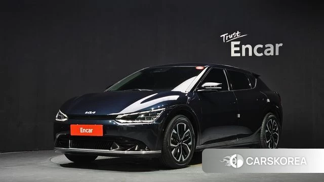 Kia EV6 2021 Синий из Кореи