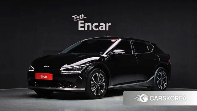 Kia EV6 2021 Черный из Кореи