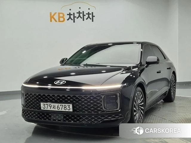 Hyundai Grandeur Hybrid (GN7) 2023 Черный из Кореи