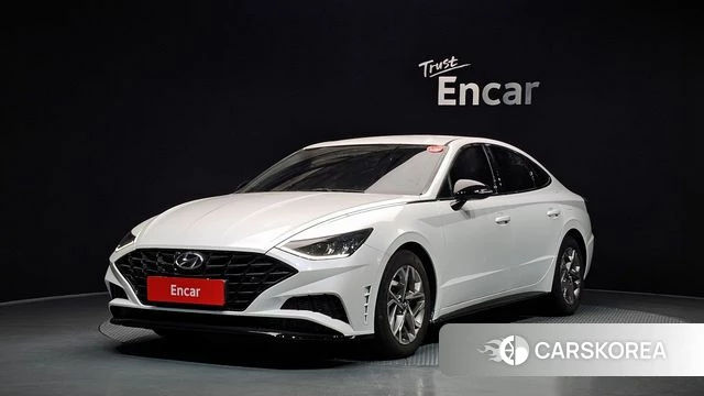 Hyundai Sonata (DN8) 2021 Белый из Кореи