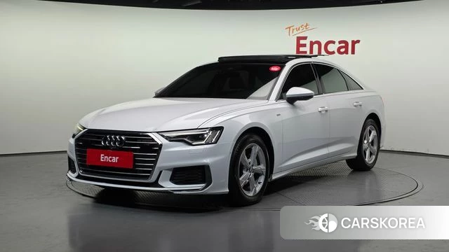 Audi A6 (C8) 2019 Белый из Кореи