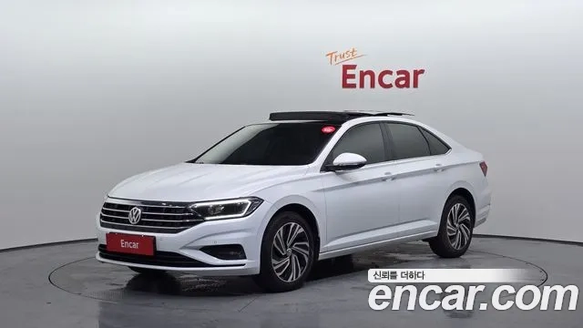 Volkswagen 7th Generation of Jetta 2020 Белый из Кореи