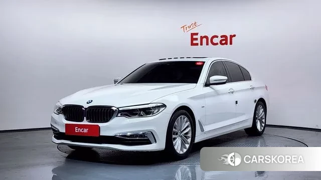 BMW 5 Series (G30) 2018 Белый из Кореи