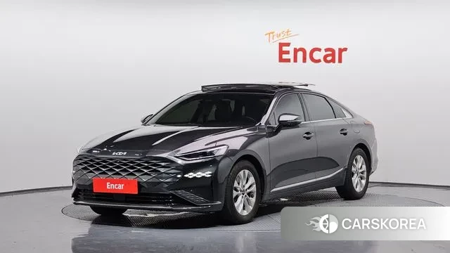 Kia K8 2021 Серый из Кореи