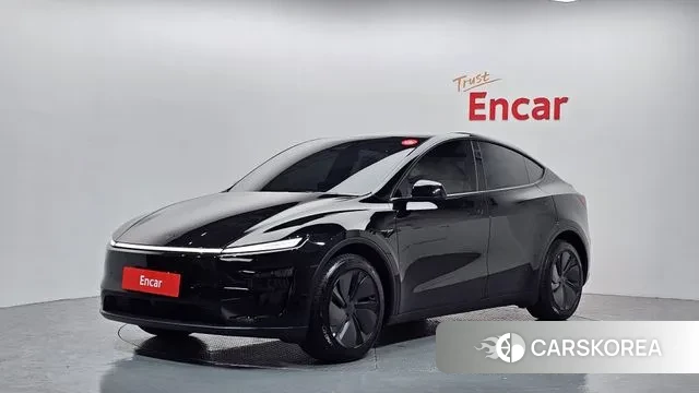 Tesla Model Y 2025 Черный из Кореи