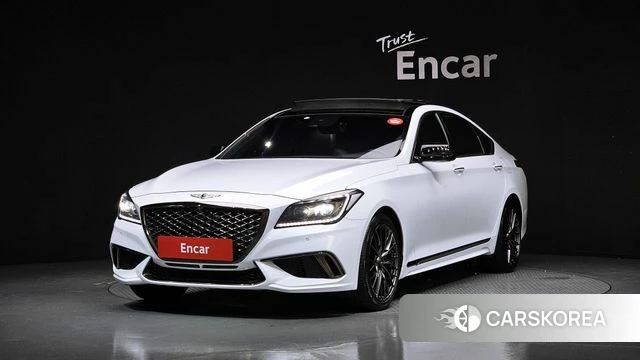 Genesis G80 2018 Белый из Кореи