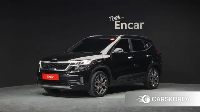 Kia Seltos 2020 Черный из Кореи