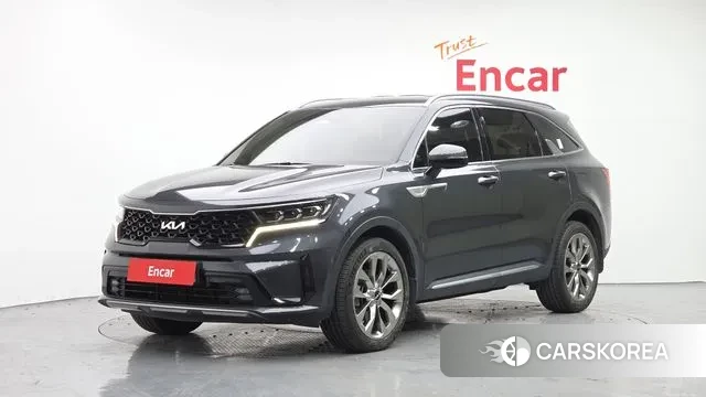 Kia Sorento 4th Generation 2021 Небесно-голубой из Кореи