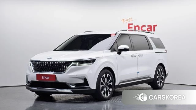 Kia Carnival 4th generation 2020 Белый из Кореи