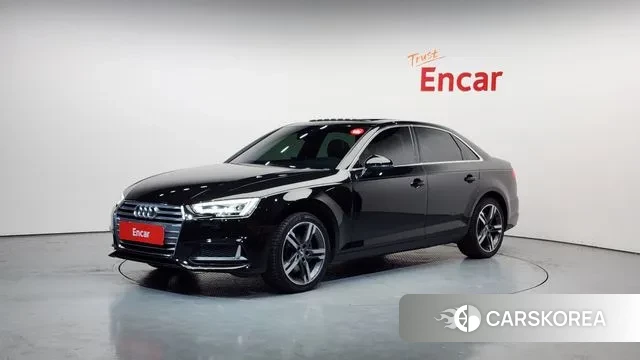 Audi A4 (B9) 2019 Черный из Кореи