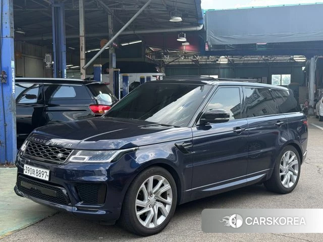 Land Rover Range Rover Sport 2nd Generation 2019 Синий из Кореи