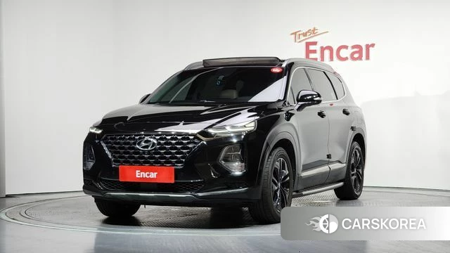 Hyundai Santa Fe TM 2018 Черный из Кореи