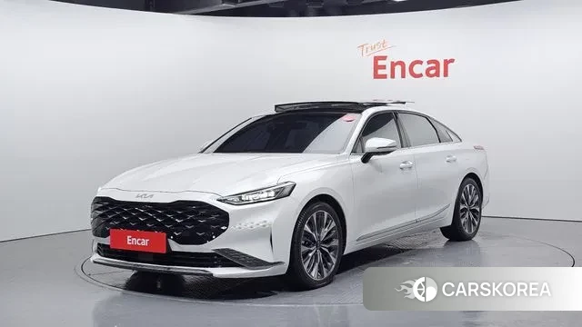 Kia K8 2021 Белый из Кореи