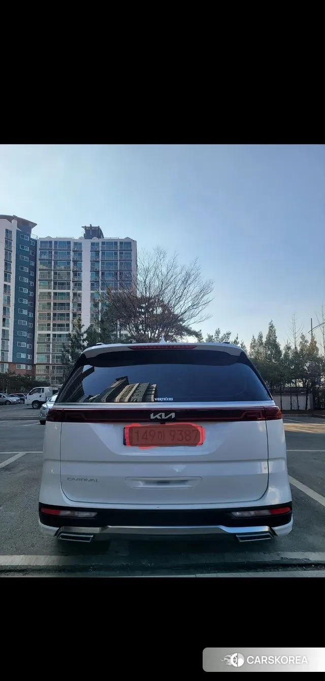 Kia Carnival 4th generation 2021 Белый из Кореи
