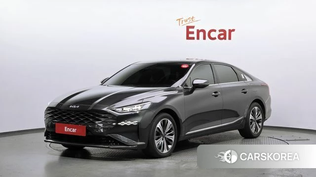 Kia K8 Hybrid 2022 Серый из Кореи