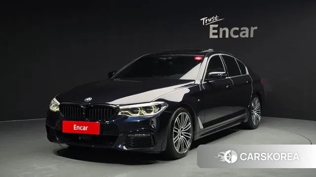 BMW 5 Series (G30) 2019 Черный из Кореи