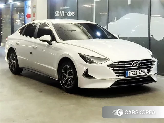 Hyundai Sonata Hybrid (DN8) 2022 Белый из Кореи