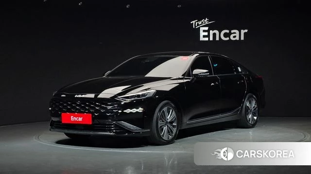 Kia K8 Hybrid 2022 Черный из Кореи