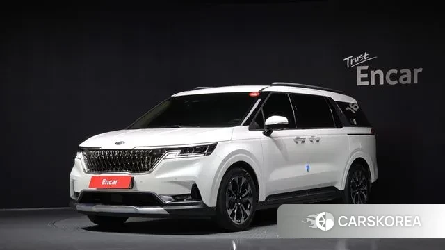 Kia Carnival 4th generation 2021 Белый из Кореи