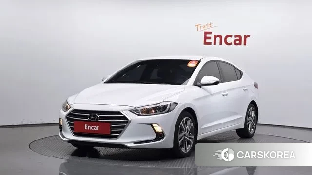 Hyundai Avante AD 2018 Белый из Кореи