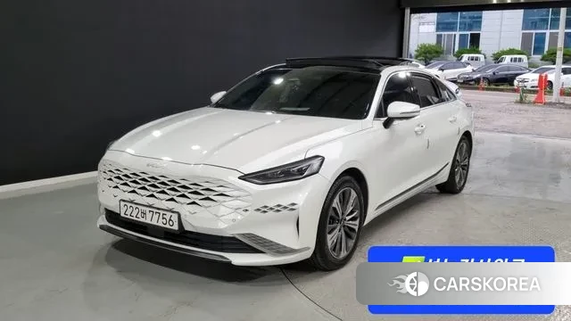 Kia K8 2021 Белый из Кореи
