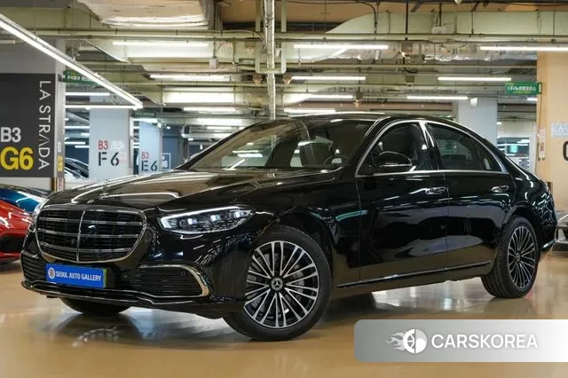 Mercedes-Benz S-Class W223 2025 Черный из Кореи