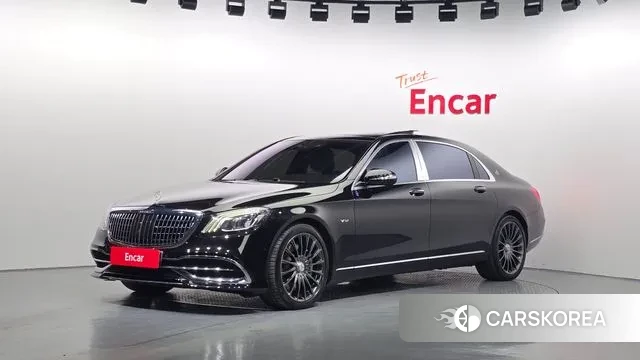 Mercedes-Benz S-Class W222 2018 Черный из Кореи