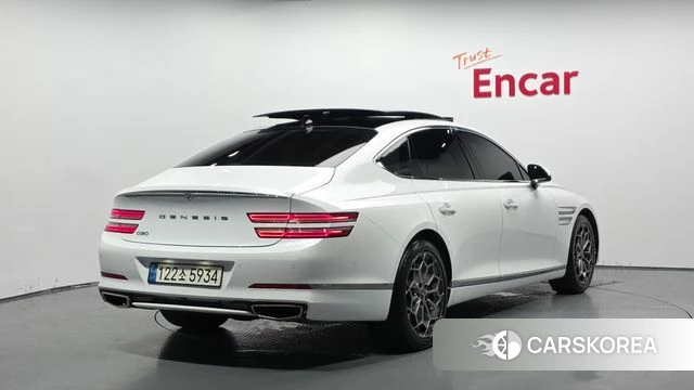 Genesis G80 (RG3) 2021 Белый из Кореи