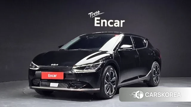 Kia EV6 2022 Черный из Кореи